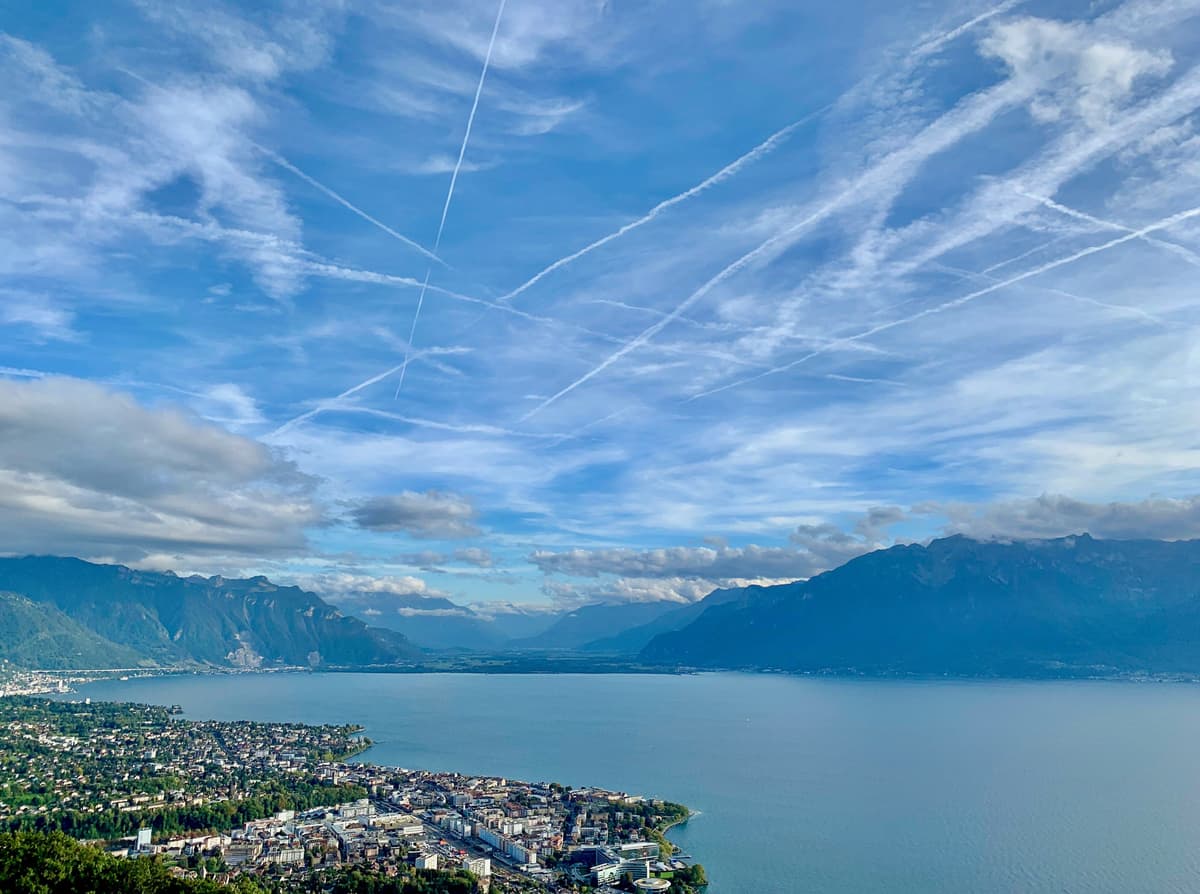 View of Vevey